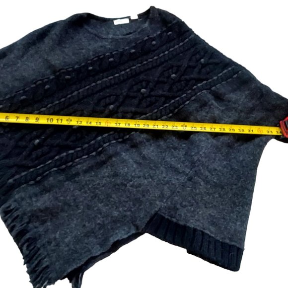 Anthropologie Sleeping On Snow Cabled Catillon Alpaca Wool Pull Over Pon… - Picture 8 of 9